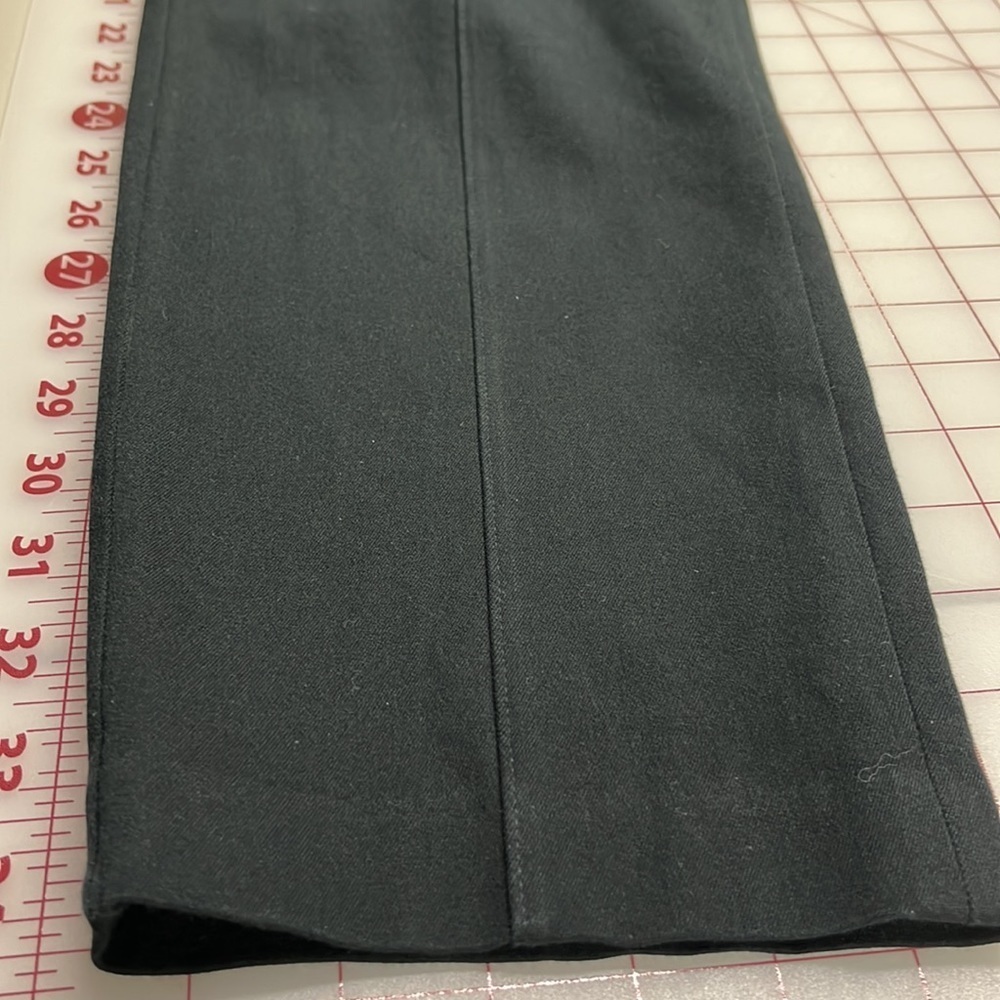 J. JILL Premium Bi-Stretch Minimalist/Career Two Pocket Black Ankle Pant SZ 12 - Picture 4 of 14